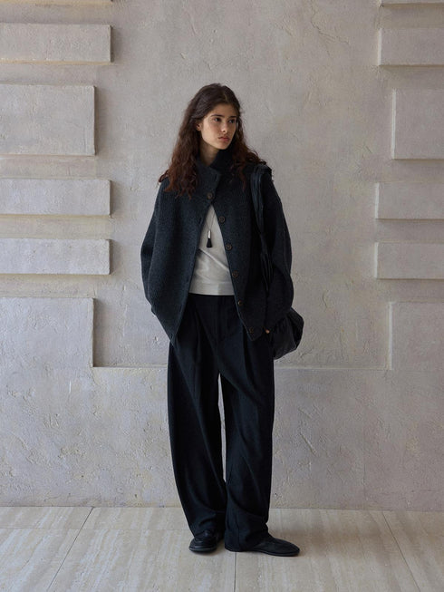 Glyph Cardigan Wool Sweater